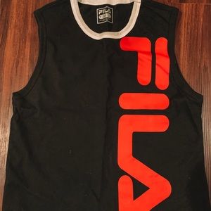 FILA cropped tank • M